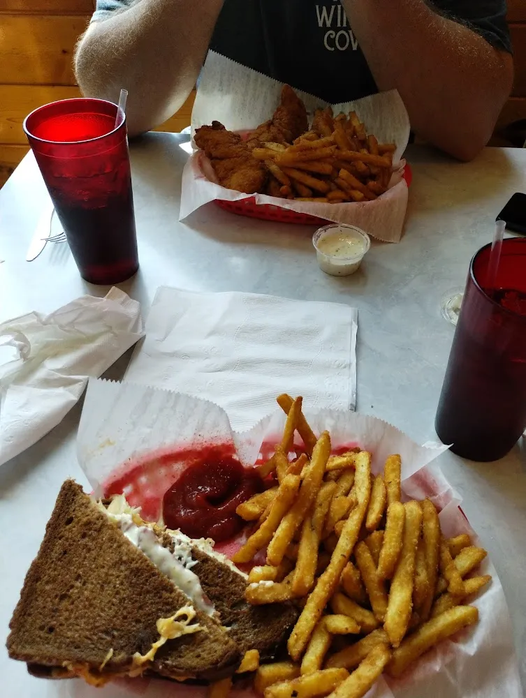 Classic Reuben and Fries