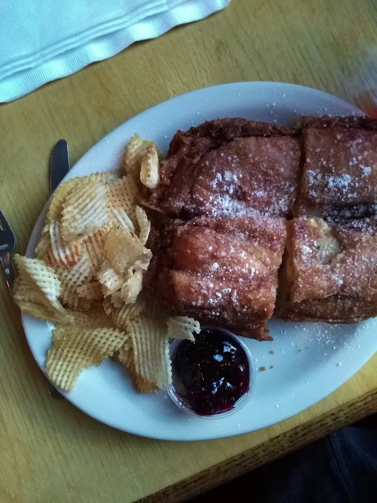 Monte Cristo with Homemade Chips